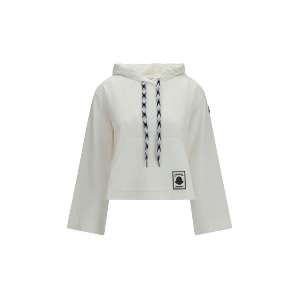 Moncler White Cotton Women's Sweatshirt